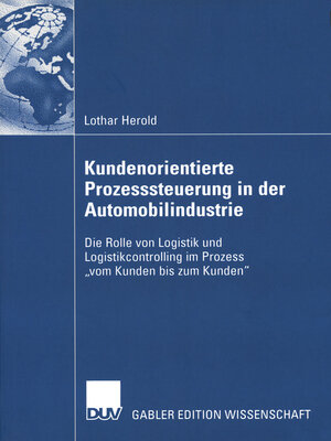 cover image of Kundenorientierte Prozesssteuerung in der Automobilindustrie